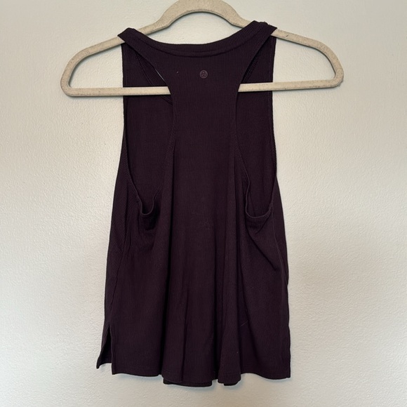 NWOT Zella Splits Ribbed Racerback Tank - Picture 5 of 9
